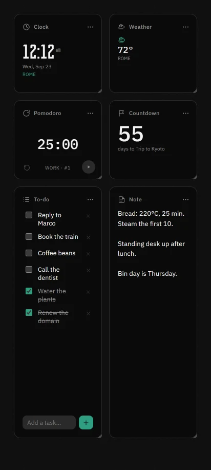Yumeboard screenshot